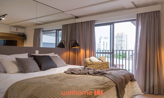 Vila Clementino Apartamento | Studio na Vila Mariana 200m do Shopping Santa Cruz - 413