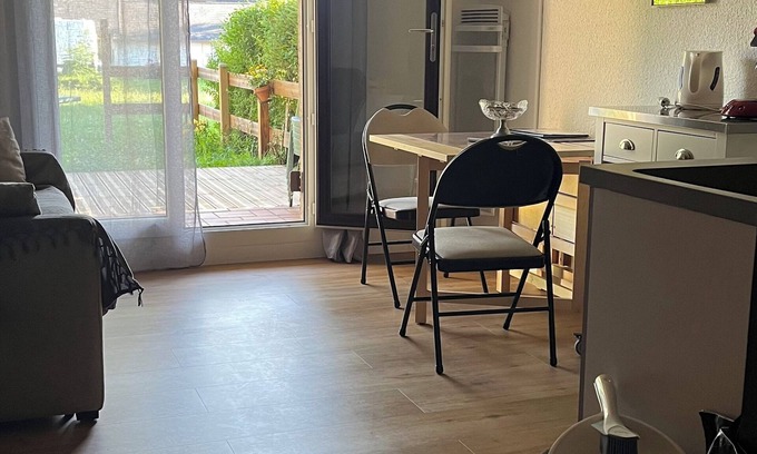 Lans-en-Vercors Apartamento | Estudio cerca del centro con jardín