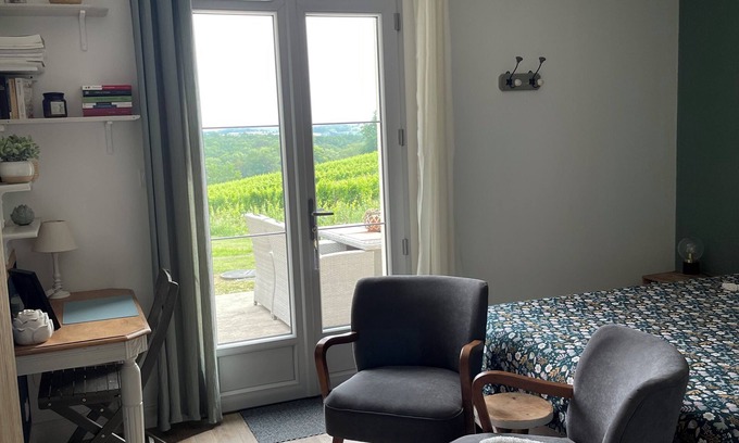 Pomport Apartamento | Studio nid du Vallon au Coeur du Vignoble de Monbazillac sur la Route des Vins