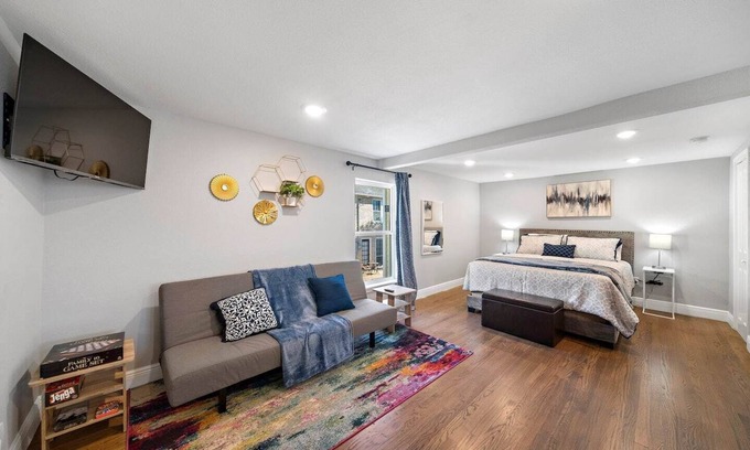 MacGregor Apartamento | Studio Nr Med Center Museums | WiFi BBQ Fire Pit