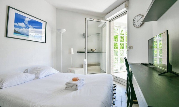 La Plage Apartamento | Studio plages du Prado avec balcon et parking
