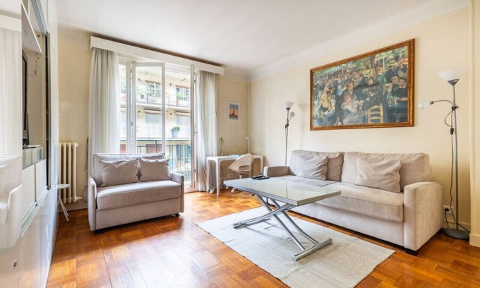 Porte-Dauphine Apartamento | Studio Porte Dauphine Avenue Foch#2pers.