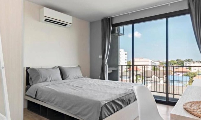 Anusawari Condominio | 🔥Estudio / Cama Queen🔥 Bangkok🇹🇭 @ DMK Airport🛬 & Airport Shuttle 🚖