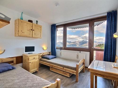 Plagne Centre Apartamento | Studio rénové au pied des pistes avec balcon et jolie vue - FR-1-455-116