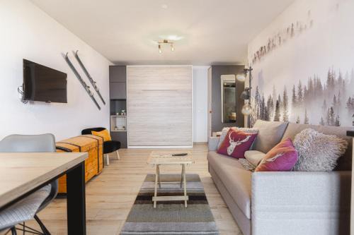Randogne Apartamento | Studio rénové avec vue imprenable sur les Alpes