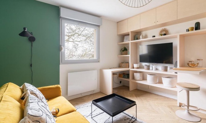Republique - Les Ponts Apartamento | Studio refait à neuf avec Parking en Bord de Loire