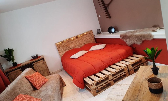 Essigny-le-Grand Apartamento | Studio rez-de-chaussée Ferme de la Manufacture