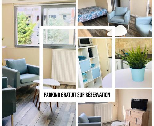 Ferrandiere - Maisons Neuves Apartamento | Studio Richelieu 2 et son parking privé