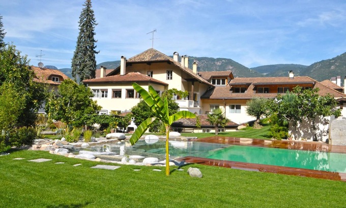 Nalles Apartamento | Estudio "Riesling Kreuzweg" con vistas a la montaña, piscina, Wi-Fi y jardín