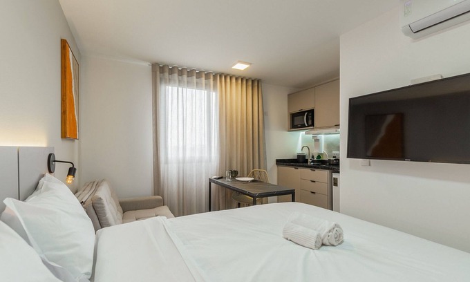 Prado Velho Condominio | Studio simple 1 double bed