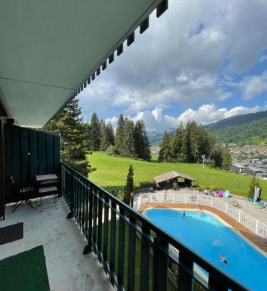 Les Gets Apartamento | Studio ski aux pieds vue superbe sur les pistes