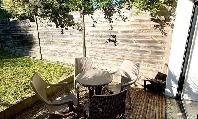 Amneville Apartamento | Estudio-Baño con ducha-Suite-Vista al Jardín-Le coin Nature
