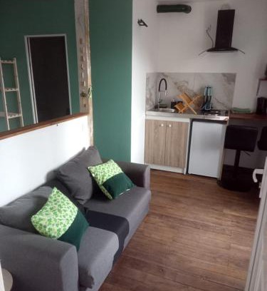 Salles-en-Toulon Apartamento | Studio thème Dublin à Valdivienne