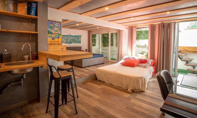 Plateau-Caillou Apartamento | Studio TI CAZ PABLO, modern and pleasant in a quiet area