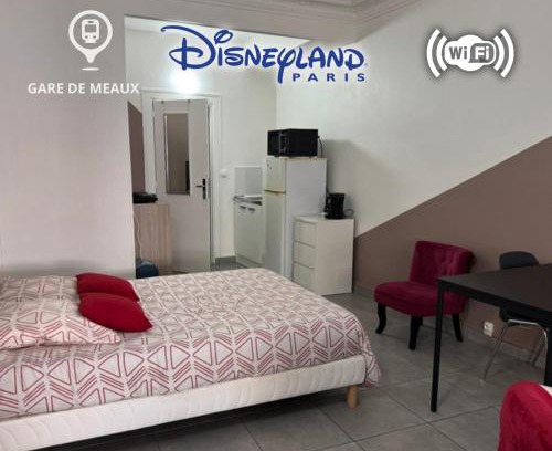 Meaux Apartamento | Studio TK1 - Centre-Ville Meaux - Proche Disneyland