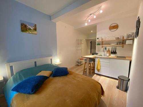Saint-Etienne-de-Tinee Apartamento | Studio très agréable proche de Auron