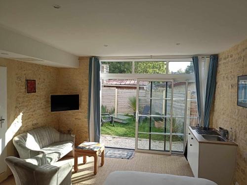 Colleville-sur-Mer Apartamento | Studio Vargas avec jardin - Omaha Beach