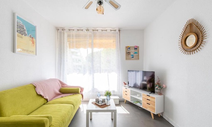 La Petite Motte Apartamento | Studio Vasco/confortable/lumineux/parking privé