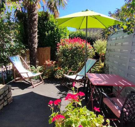 Fouesnant Casa | Studio vue sur jardin à 3 mn en voiture de la mer