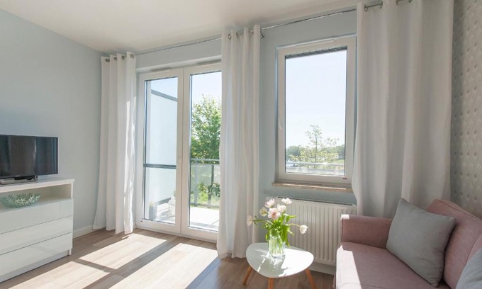 Puck Apartamento | Studio w parku nad zatoką
