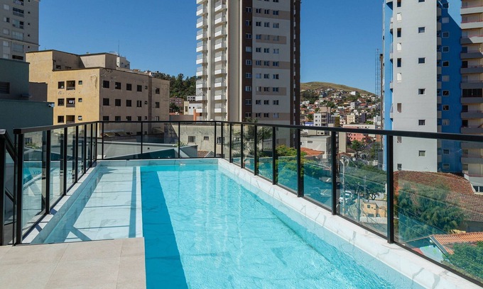 Sao Benedito Apartamento | Studio w/Swimming Pool in Pocos de Caldas Pgo0406