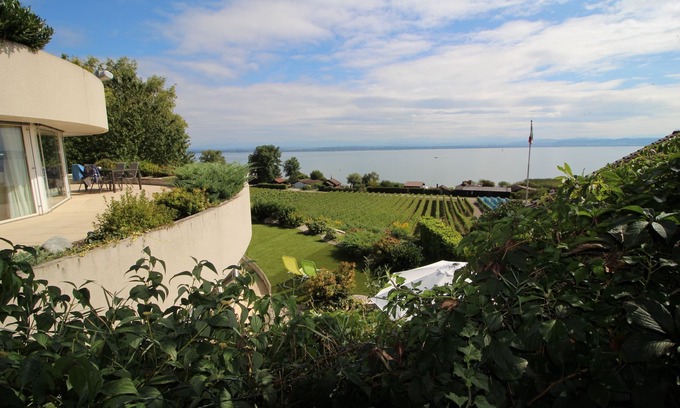 Bevaix Apartamento | Estudio con impresionantes vistas del lago Neuchâtel