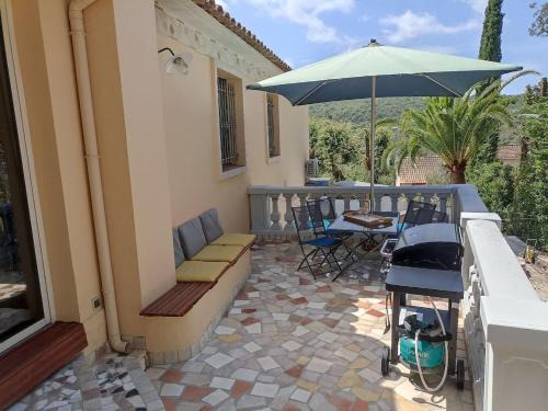 Biot Apartamento | Studio with garden and pool