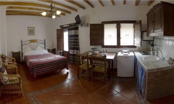 Lobras Cabaña | Estudio con cocina, para 2 personas. Apartamento Rural El Huerto de Lobras.
