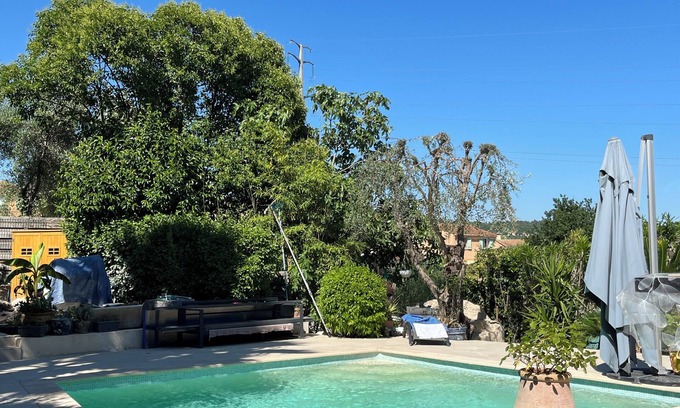 Grasse Apartamento | Studio With Private Pool and Private Entrance on a Quite Place