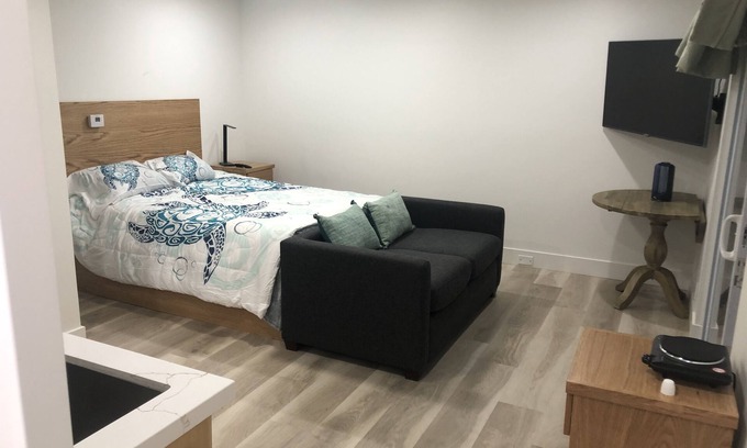Moss Beach Apartamento | Studio with Private Entrance / Patio / Hot Tub