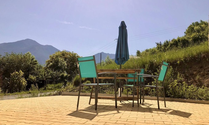 Risoul Apartamento | Studio with spacious terrace and mountain views