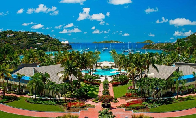 Contant Farms Complejo | Estudio con impresionantes vistas de la bahía de Great Cruz en el hermoso Westin Resort St. John