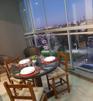 Simoes Lopes Apartamento | Studio Xavante 615A - com garagem, portaria 24h e uma vista linda!