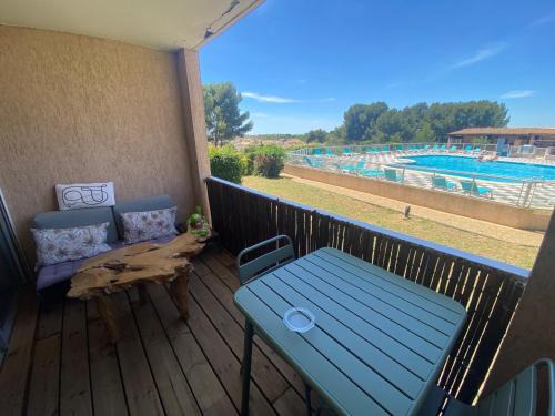 Balaruc-les-Bains Apartamento | Studio zen piscine