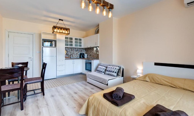 G.K. Bratya Miladinovi Apartamento | Studio Zia 3- Great place in Lazur