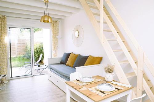 Bouaye Casa | "Studiocaroline44", 2 studios entre la ville et la mer, parking, cuisine, moins de 15min de l'aéroport