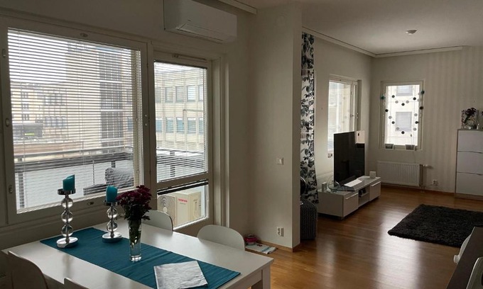 Lappeenranta Apartamento | Studiohuoneisto Valtakatu 45, sauna, AC, WiFi