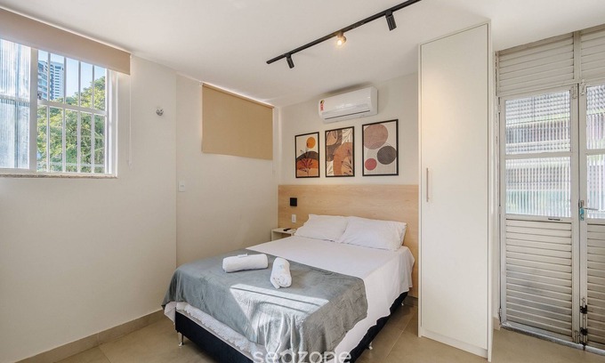 Chame-Chame Apartamento | Studios 280m From Shopping Barra - ADE