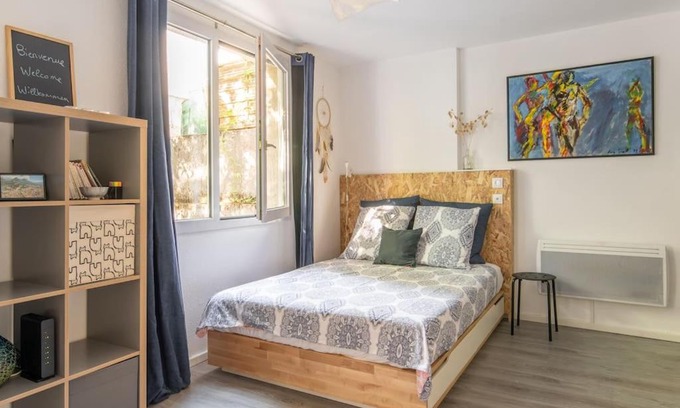 Quartier Chorier-Berriat Apartamento | Studios avec parking, clim, balcon, proche tram