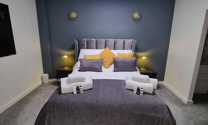 Birmingham Apartamento | Stunning 1 Bed Apt Minutes From Bham City Centre