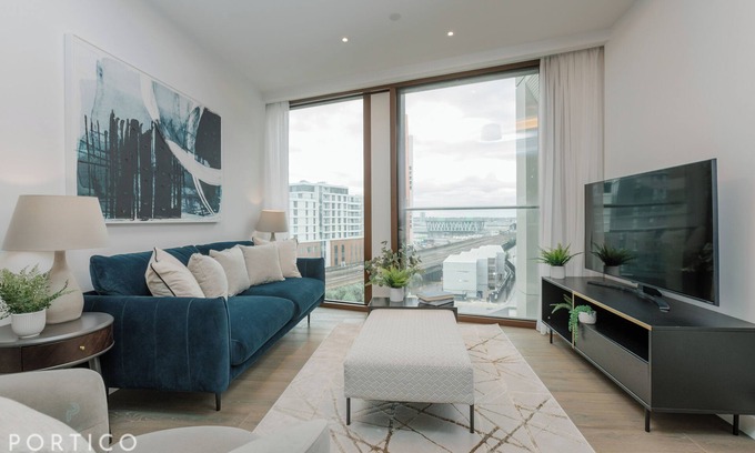 Vauxhall Apartamento | Stunning 2 bedroom apartment in Nine Elms with Pool