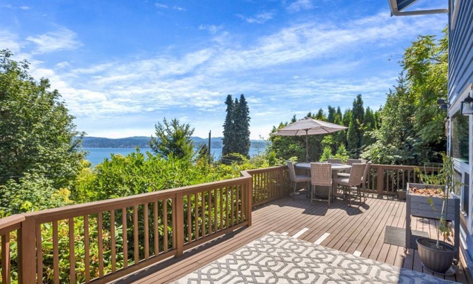Rainier Valley Casa | Stunning 2 Story Home with Lake Washington View