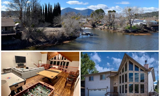 Clear Lake Casa | Stunning 3,400 sq ft Lake House w Boat Dock, Sauna, Steam Shower, and More