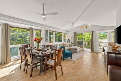 Princeville Apartamento | Stunning 3br 3ba Corner Unit Villa of Kamalii, AC, Pool, Hot Tub Unit 23
