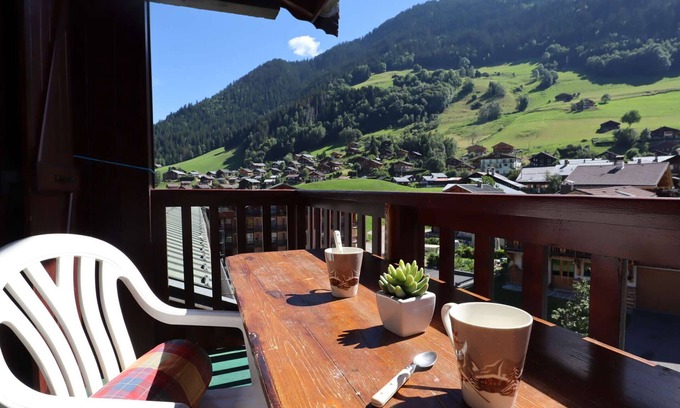 Areches Apartamento | Hermoso Dúplex en Alpes - 6 pers, Terraza, Garaje, Piscina, WiFi