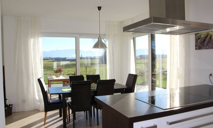Eglfing Apartamento | Impresionantes vistas de los Alpes, el paisaje único, con hermosos lagos