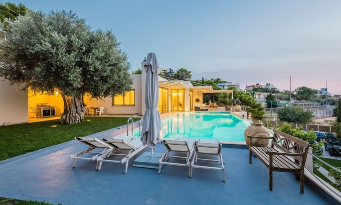 Saronikos Villa | Deluxe Lagoniss Villa | Blue Coast Villa | Private Pool | Sea View | BDR 6 | Athenian Riviera