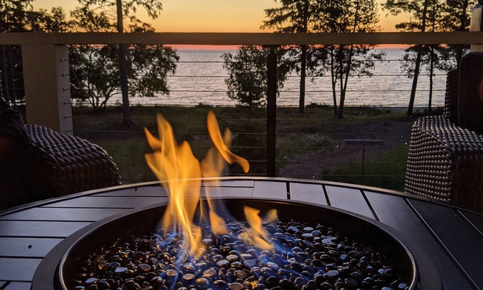Charlevoix Casa | Stunning Beachfront Home June reduced, August Weeks Open