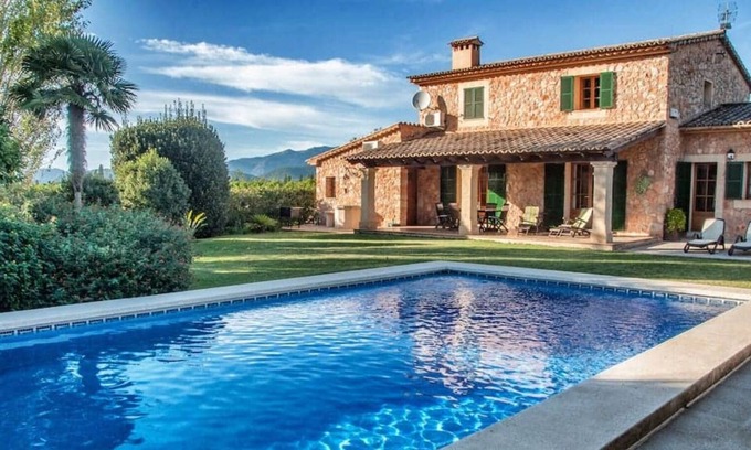 Santa Maria del Cami Villa | Impresionante Casa de campo "Son Montserrat Nou" con piscina y Wi-Fi