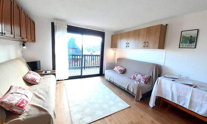 Saint-Lary-Soulan Apartamento | Acogedor chalet para 4 personas con balcón y cerca de remontes en Saint-Lary-Soulan